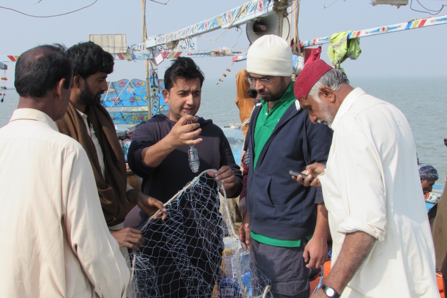 bycatch panel Umair LEd lightstick trials to reduce shark mortality